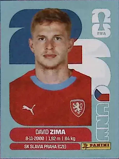 ZIMA David 「CZE08」 · FIFA World Cup 2026