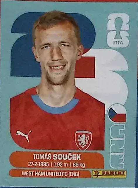 SOUCEK Tomas 「CZE12」 · FIFA World Cup 2026