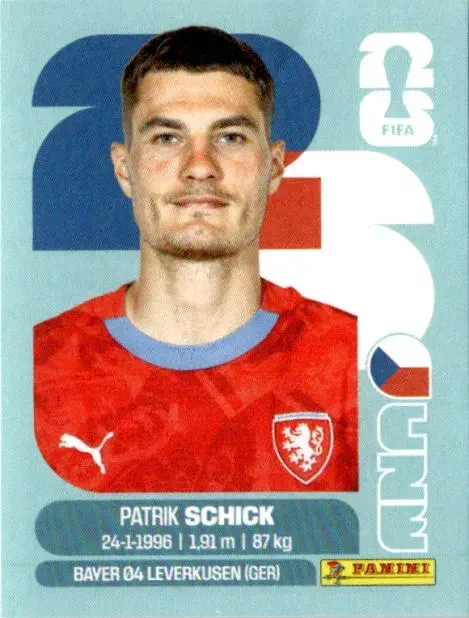 SCHICK Patrik 「CZE20」 · FIFA World Cup 2026