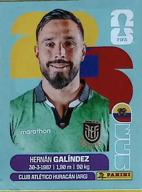 GALINDEZ Hernan 「ECU02」 · FIFA World Cup 2026