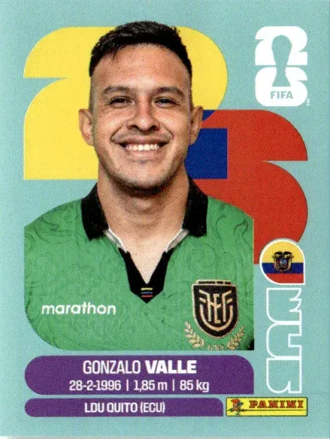 VALLE Gonzalo 「ECU03」 · FIFA World Cup 2026