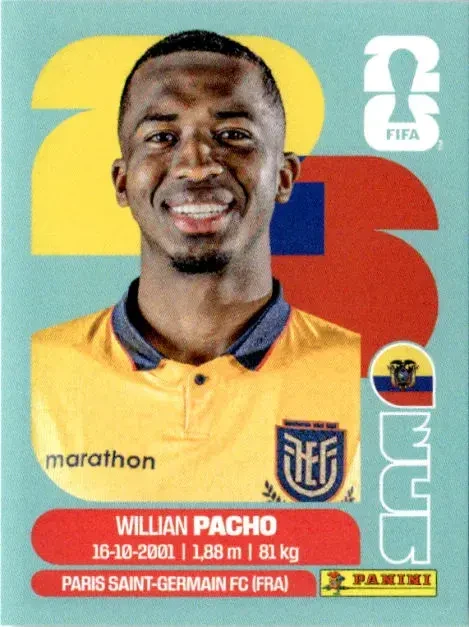PACHO Willian 「ECU06」 · FIFA World Cup 2026