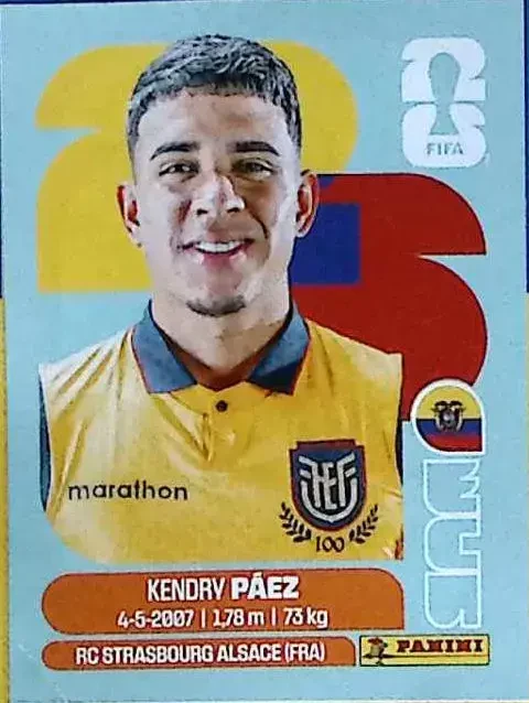 PAEZ Kendry 「ECU11」 · FIFA World Cup 2026