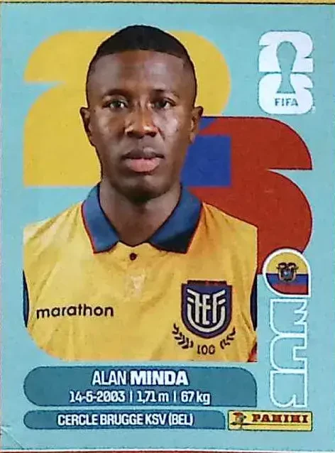 MINDA Alan 「ECU18」 · FIFA World Cup 2026