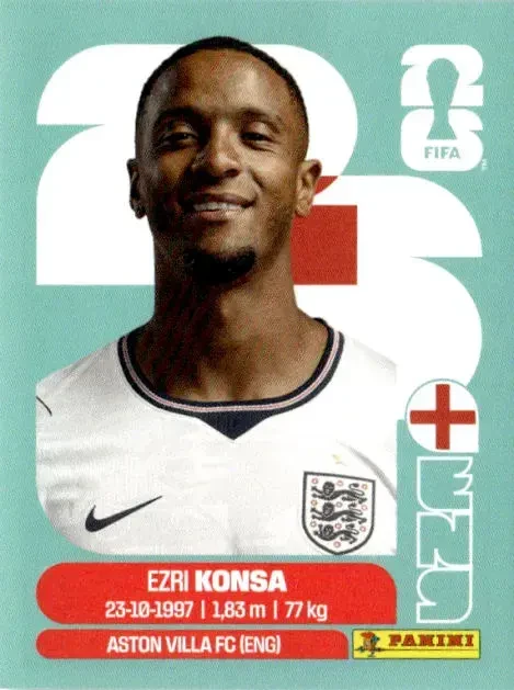 KONSA Ezri 「ENG05」 · FIFA World Cup 2026