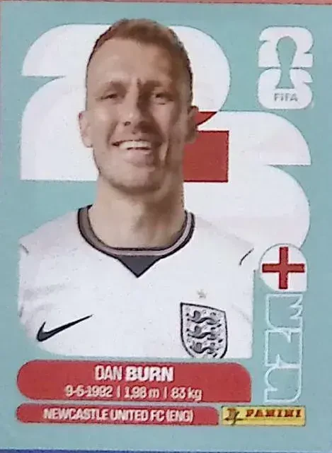 Dan Burn 「ENG08」 · FIFA World Cup 2026