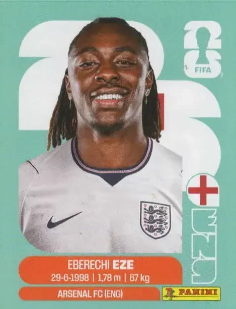 Eberechi Eze 「ENG12IN」 · FIFA World Cup 2026