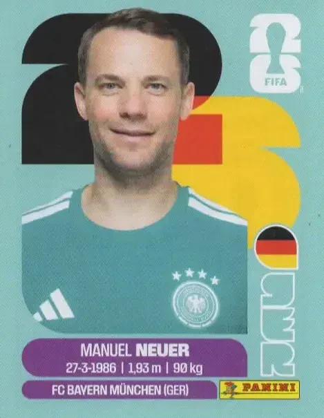 Manuel Neuer 「GER02IN」 · FIFA World Cup 2026