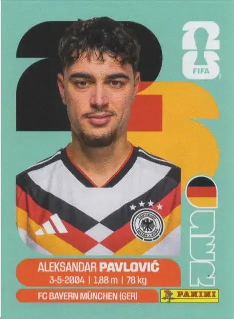 Aleksandar Pavlovic 「GER16IN」 · FIFA World Cup 2026