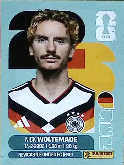 WOLTEMADE Nick 「GER20」 · FIFA World Cup 2026