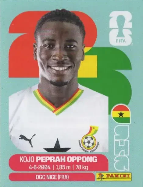 Kojo Oppong Peprah 「GHA04IN」 · FIFA World Cup 2026