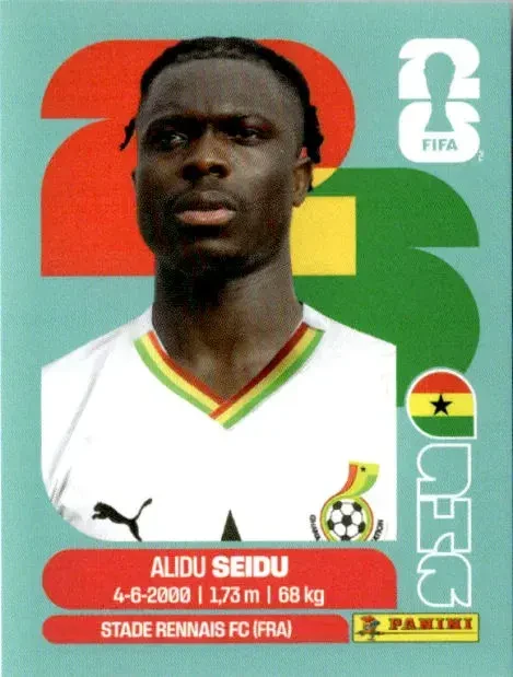 SEIDU Aliou 「GHA05」 · FIFA World Cup 2026