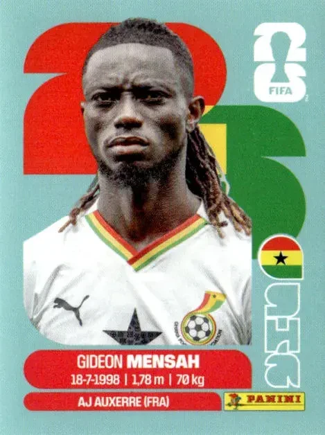 MENSAH Gideon 「GHA07」 · FIFA World Cup 2026
