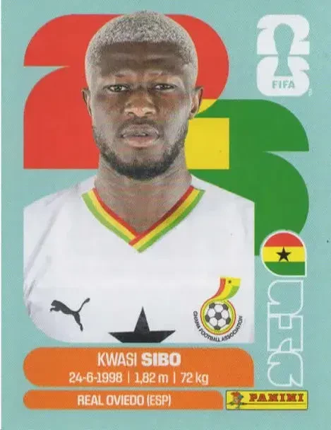 Kiwasi Sibo 「GHA11IN」 · FIFA World Cup 2026