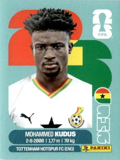 KUDUS Mohammed 「GHA14」 · FIFA World Cup 2026
