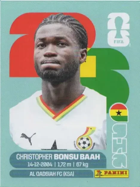 Christopher Bonsu Baah 「GHA14IN」 · FIFA World Cup 2026
