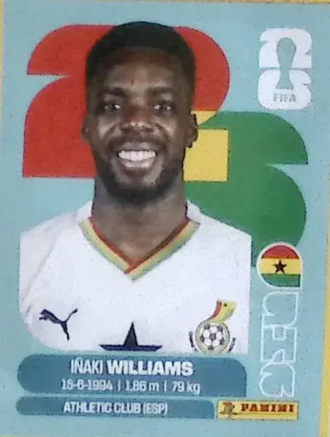 WILLIAMS Inaki 「GHA15」 · FIFA World Cup 2026