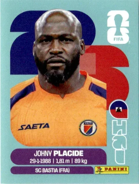 PLACIDE Johny 「HAI02」 · FIFA World Cup 2026