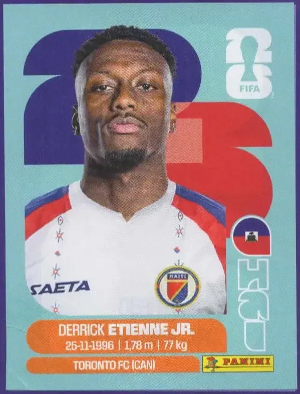 ETIENNE JR. Derrick 「HAI15」 · FIFA World Cup 2026