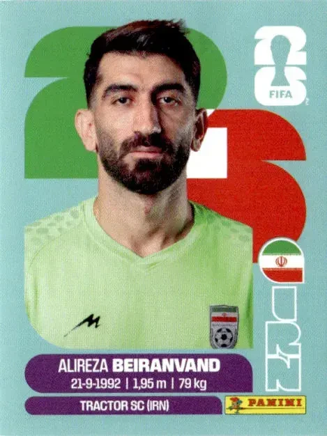 BEIRANVAND Alireza 「IRN02」 · FIFA World Cup 2026