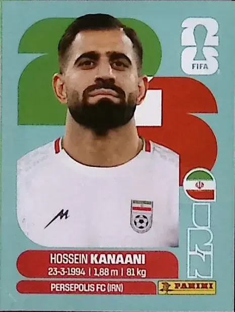KANAANI Hossein 「IRN08」 · FIFA World Cup 2026