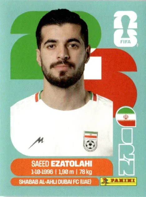 EZATOLAHI Saeed 「IRN11」 · FIFA World Cup 2026