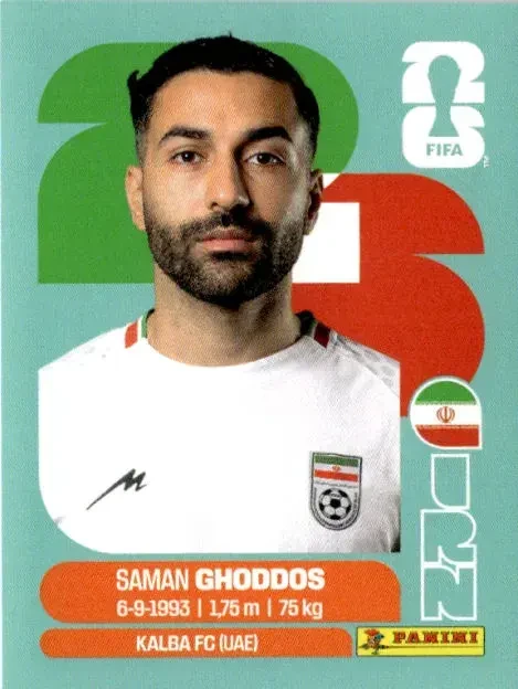 GHODDOS Saman 「IRN12」 · FIFA World Cup 2026