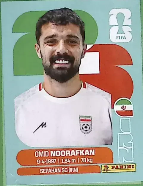 NOORAFKAN Omid 「IRN14」 · FIFA World Cup 2026