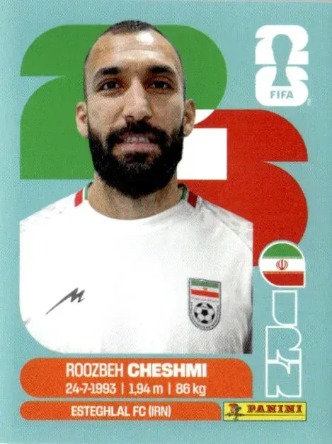 CHESHMI Roozbeh 「IRN15」 · FIFA World Cup 2026