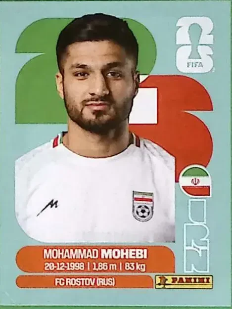 MOHEBI Mohammad 「IRN16」 · FIFA World Cup 2026