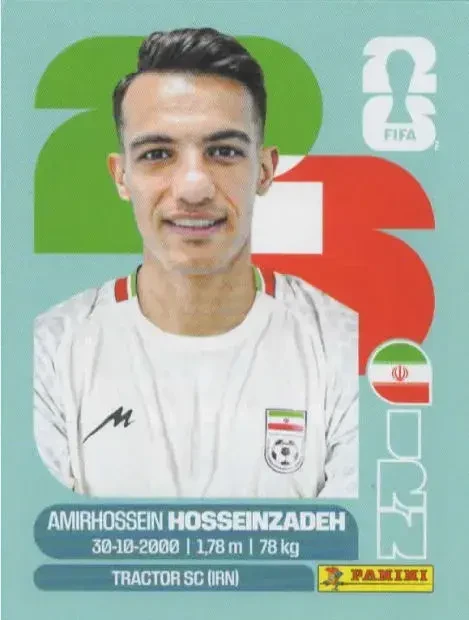 Amirhossein Hosseinzadeh 「IRN20IN」 · FIFA World Cup 2026