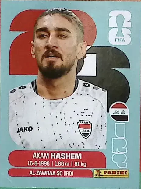 HASHEM Akam 「IRQ05」 · FIFA World Cup 2026