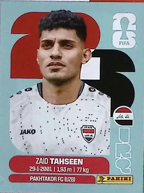 TAHSEEN Zaid 「IRQ07」 · FIFA World Cup 2026