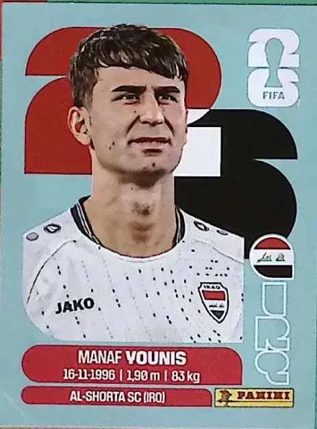 YOUNIS Manaf 「IRQ08」 · FIFA World Cup 2026