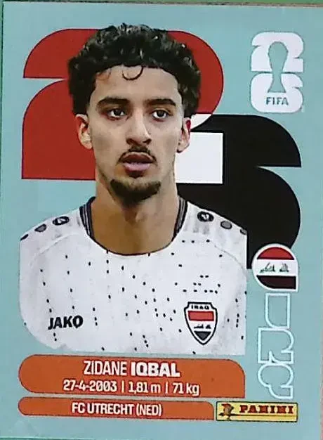 IQBAL Zidane 「IRQ09」 · FIFA World Cup 2026