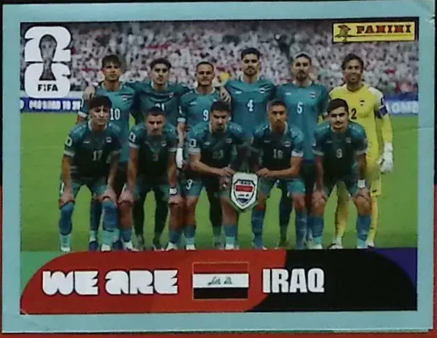 Equipe d'IRAK 「IRQ13」 · FIFA World Cup 2026