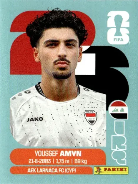 AMYN Youssef 「IRQ14」 · FIFA World Cup 2026