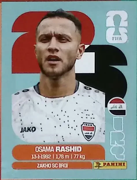 RASHID Osama 「IRQ17」 · FIFA World Cup 2026