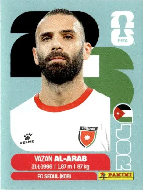 AL-ARAB Yazan 「JOR05」 · FIFA World Cup 2026