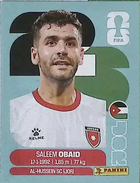 OBAID Saleem 「JOR07」 · FIFA World Cup 2026