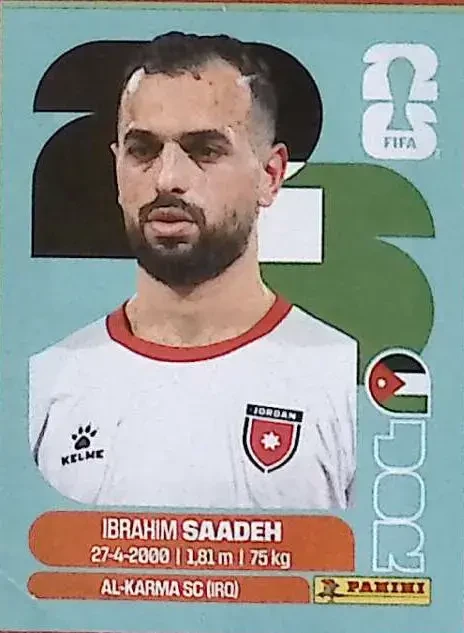 SAADEH Ibrahim 「JOR09」 · FIFA World Cup 2026
