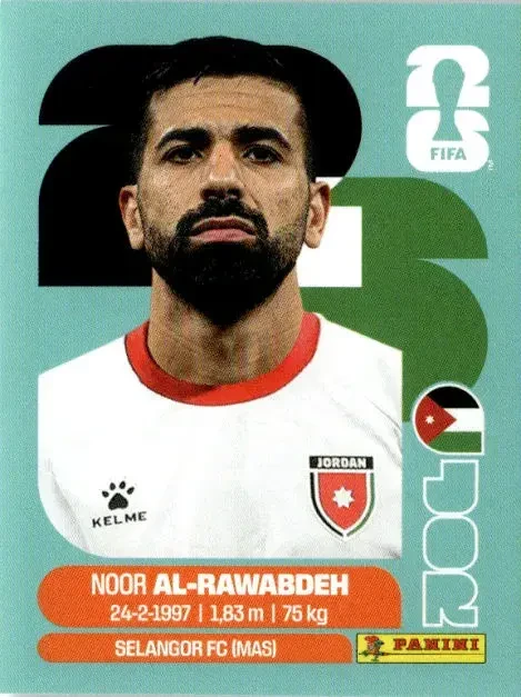AL-RAWABDEH Noor 「JOR11」 · FIFA World Cup 2026