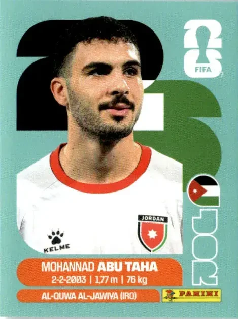 ABU TAHA Mohannad 「JOR12」 · FIFA World Cup 2026
