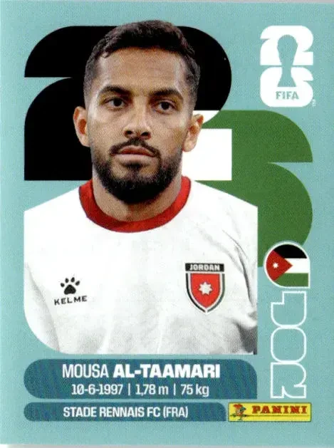 AL-TAAMARI Mousa 「JOR15」 · FIFA World Cup 2026