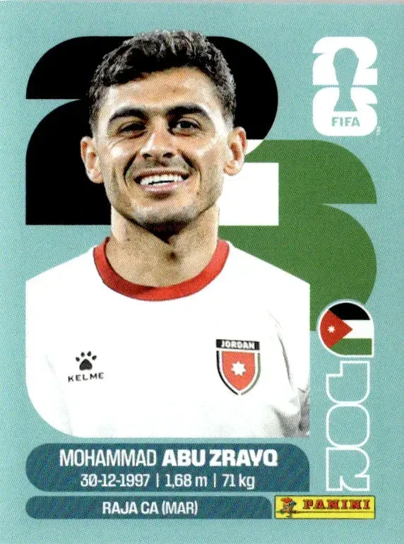 ABU ZRAYO Mohammad 「JOR19」 · FIFA World Cup 2026