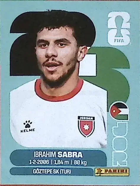 SABRA Ibrahim 「JOR20」 · FIFA World Cup 2026