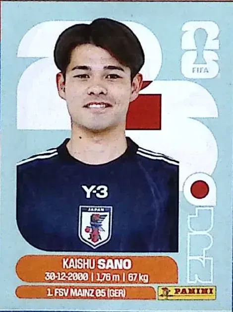 SANO Kaishu 「JPN08」 · FIFA World Cup 2026