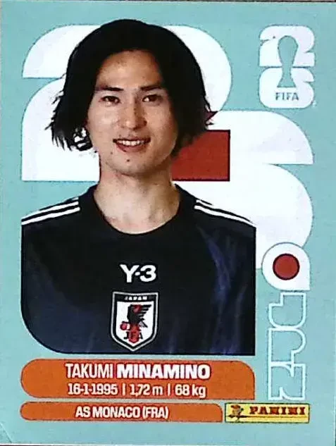 MINAMINO Takumi 「JPN16」 · FIFA World Cup 2026