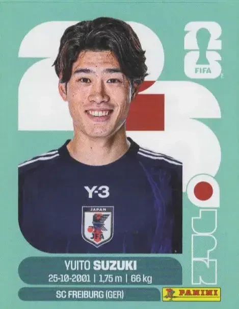 Yuito Suzuki 「JPN17IN」 · FIFA World Cup 2026
