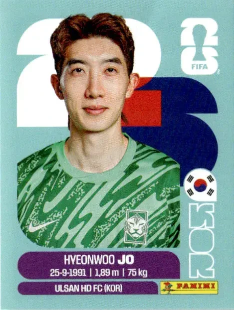 JO Hyeonwoo 「KOR02」 · FIFA World Cup 2026